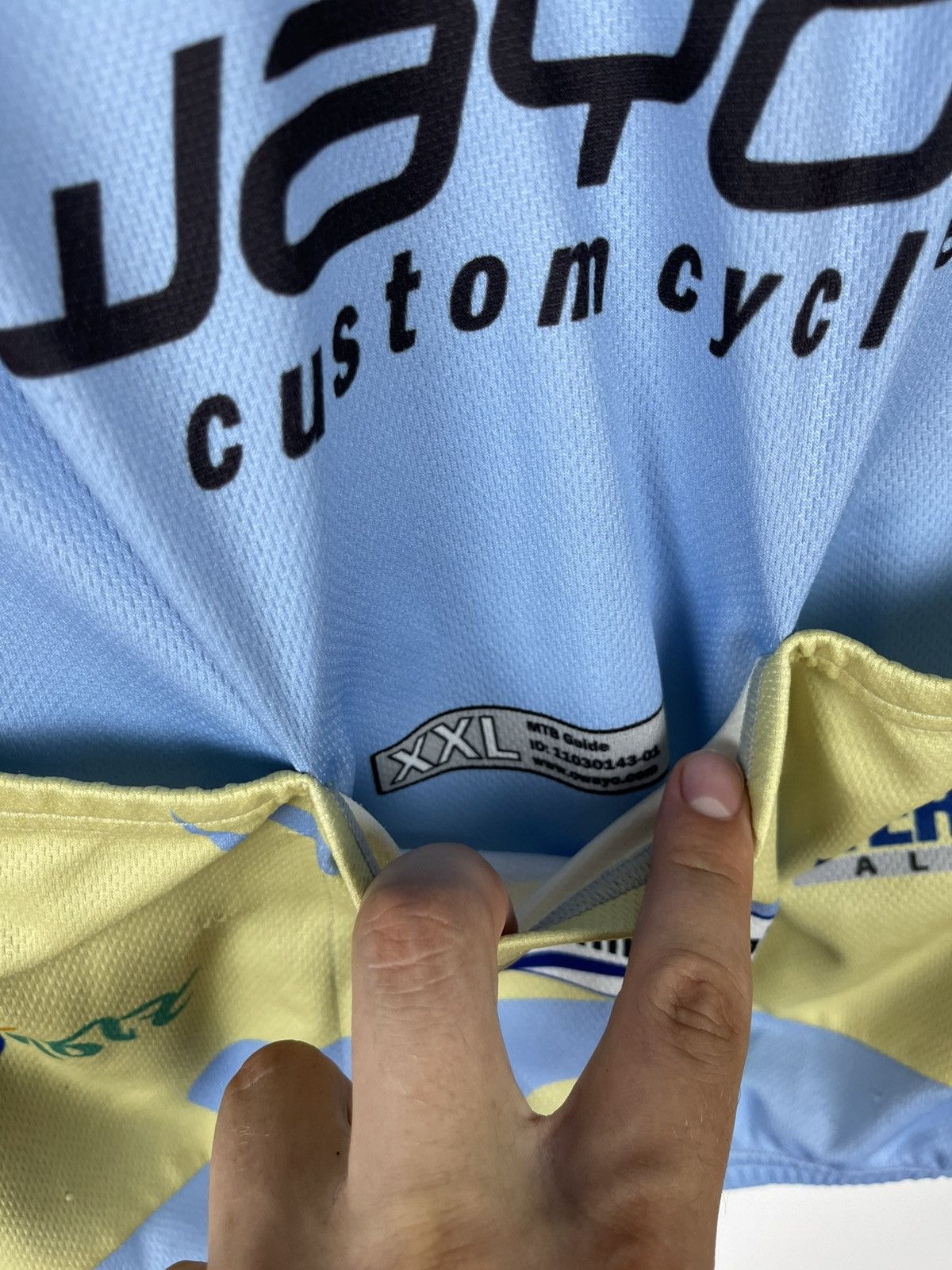 Vintage Owayo MTB-Guide vintage long sleeve cycle jersey full zip Size US XXL / EU 58 / 5 - 14 Thumbnail