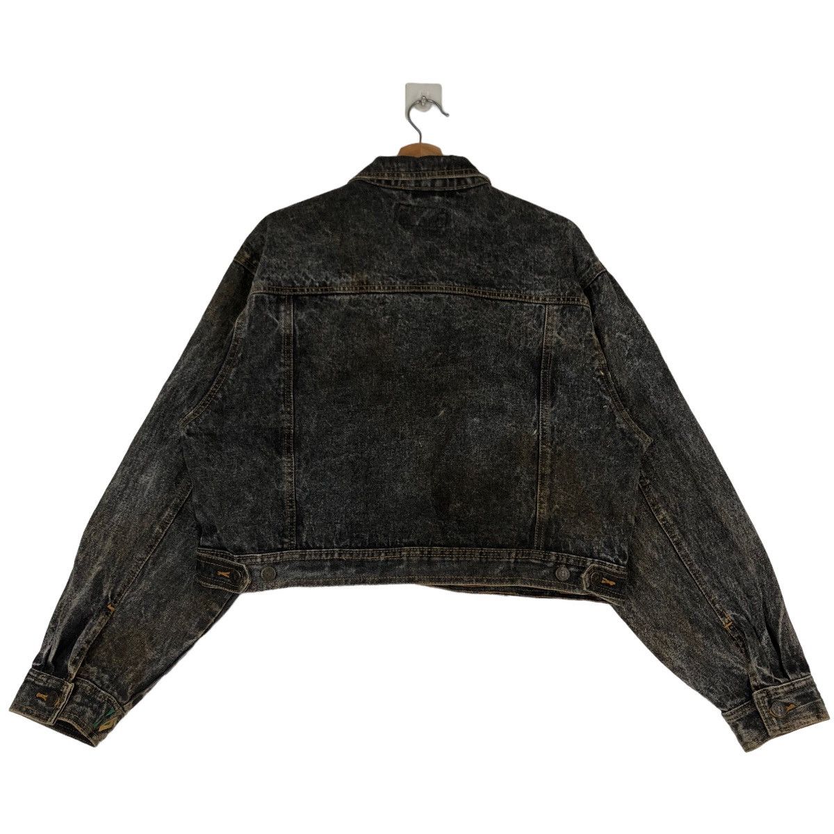 Japanese Brand VINTAGE TRUCKER DENIM JACKET BETA JAPAN INSPIRED ISSEY MIYKE Size US M / EU 48-50 / 2 - 6 Thumbnail
