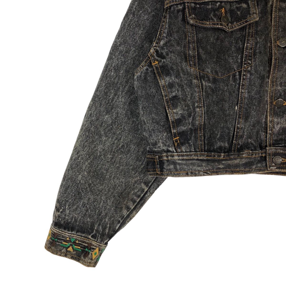 Japanese Brand VINTAGE TRUCKER DENIM JACKET BETA JAPAN INSPIRED ISSEY MIYKE Size US M / EU 48-50 / 2 - 2 Thumbnail