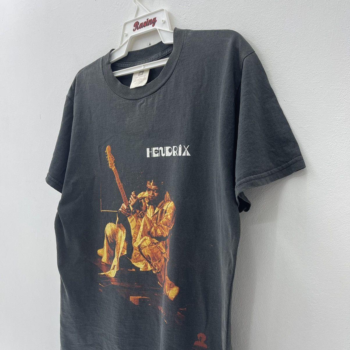 Jimi Hendrix × Vintage Vintage Jimi Hendrix Shirt Nice Print Design Size US L / EU 52-54 / 3 - 4 Thumbnail