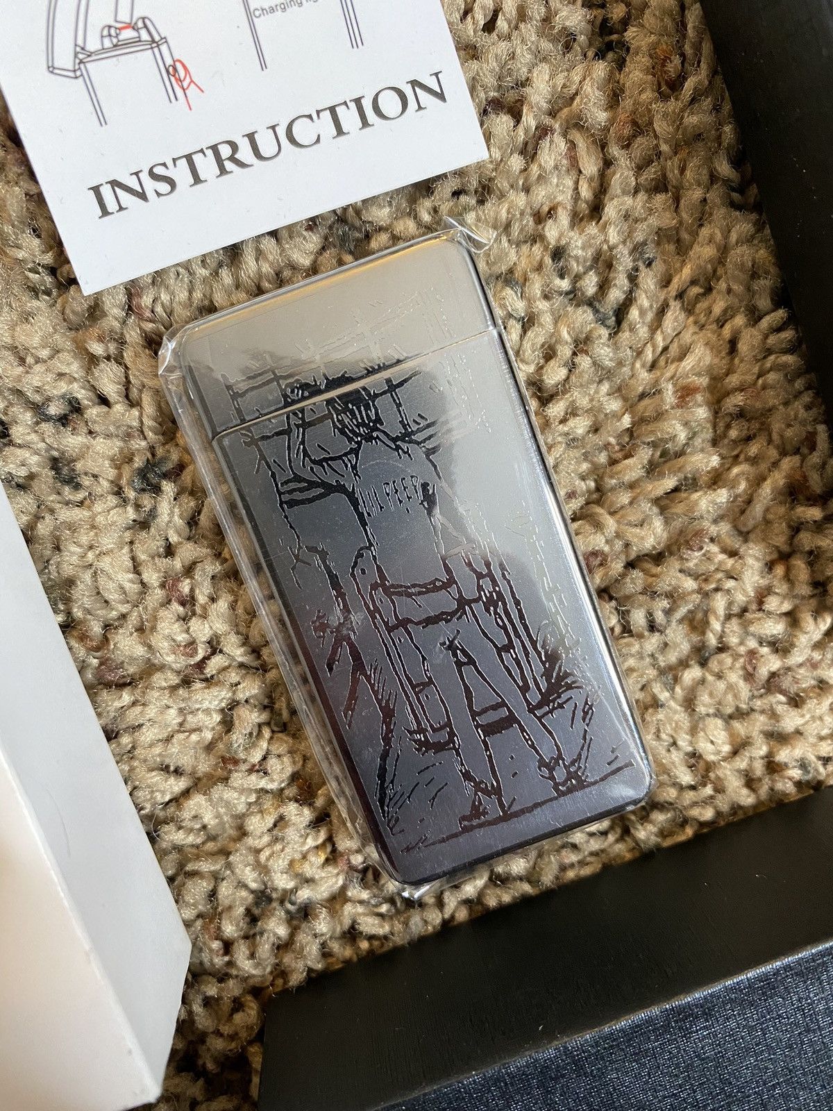 GOTHBOICLIQUE × Lil Peep × Sus Boy 🖤RARE🖤Lil Peep Plasma Lighter Size ONE SIZE - 8 Thumbnail