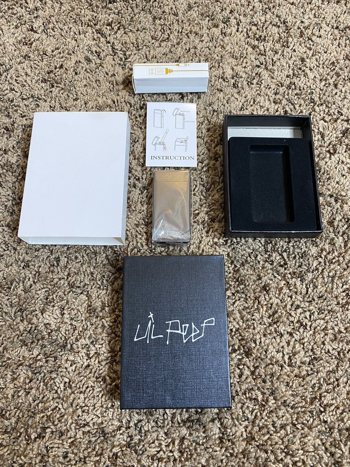 GOTHBOICLIQUE × Lil Peep × Sus Boy 🖤RARE🖤Lil Peep Plasma Lighter Size ONE SIZE - 3 Thumbnail