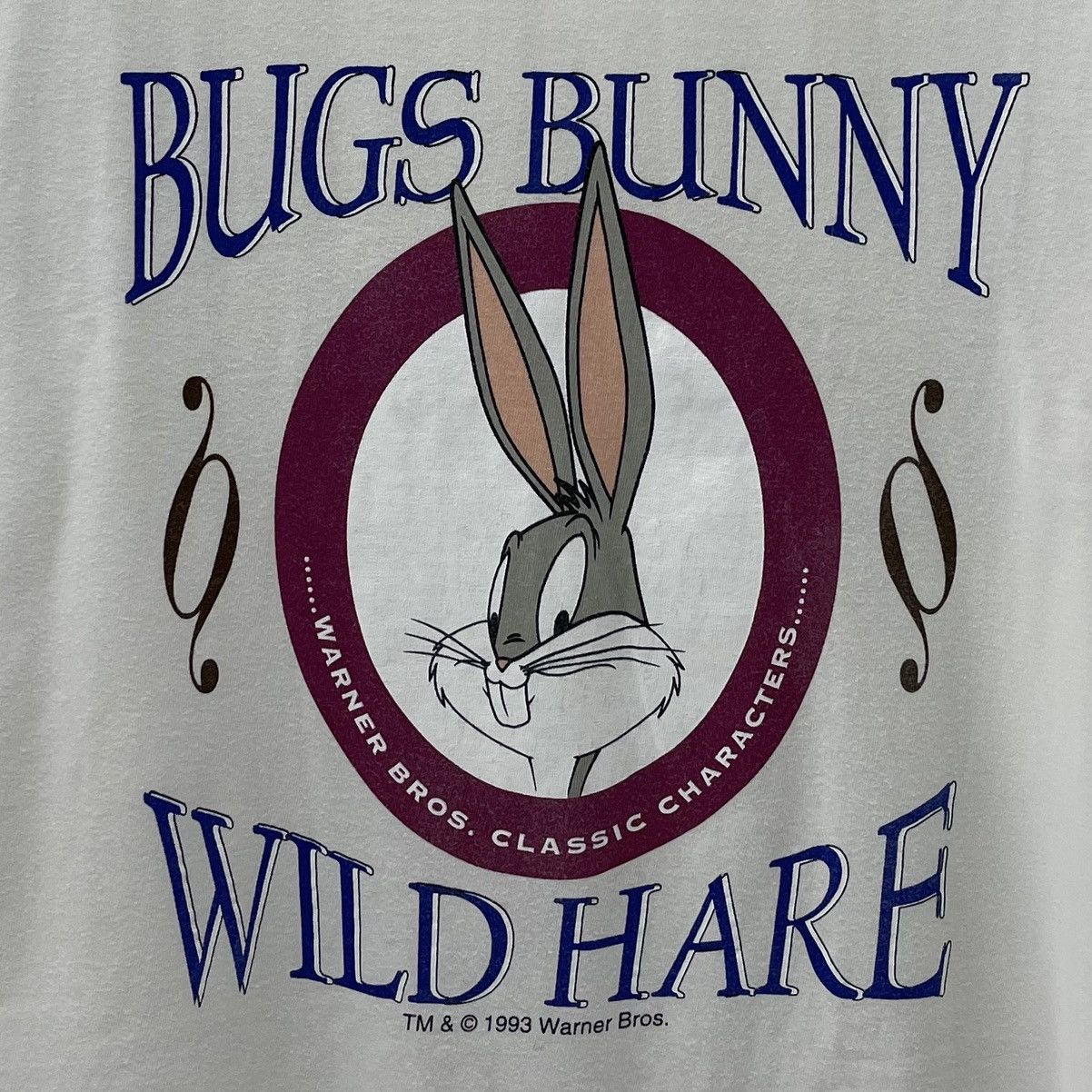 Cartoon Network × Vintage × Warner Bros Vintage Bugs Bunny Looney Tunes Classic Characters Size US L / EU 52-54 / 3 - 2 Thumbnail