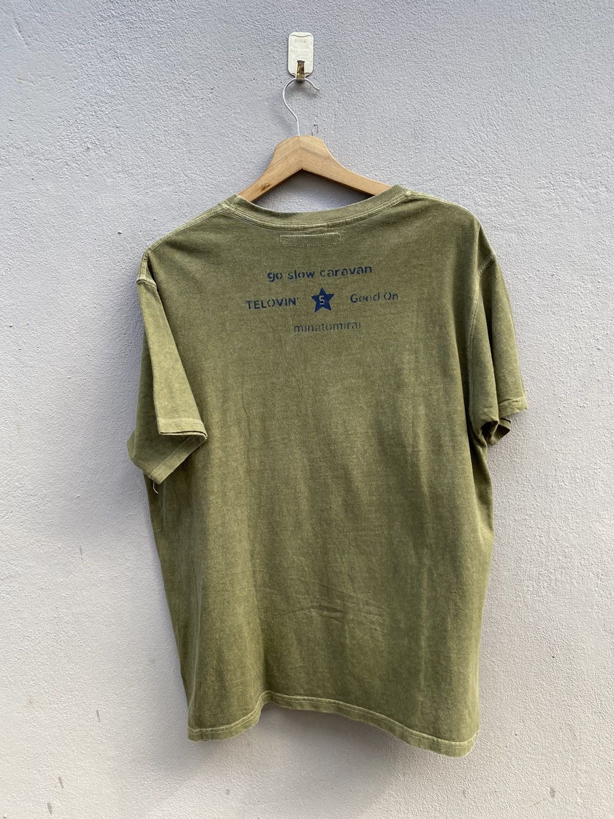 Japanese Brand × Vintage × go slow caravan Vintage GO SLOW CARAVAN x GOOD ON Collab Tee Size US L / EU 52-54 / 3 - 6 Thumbnail
