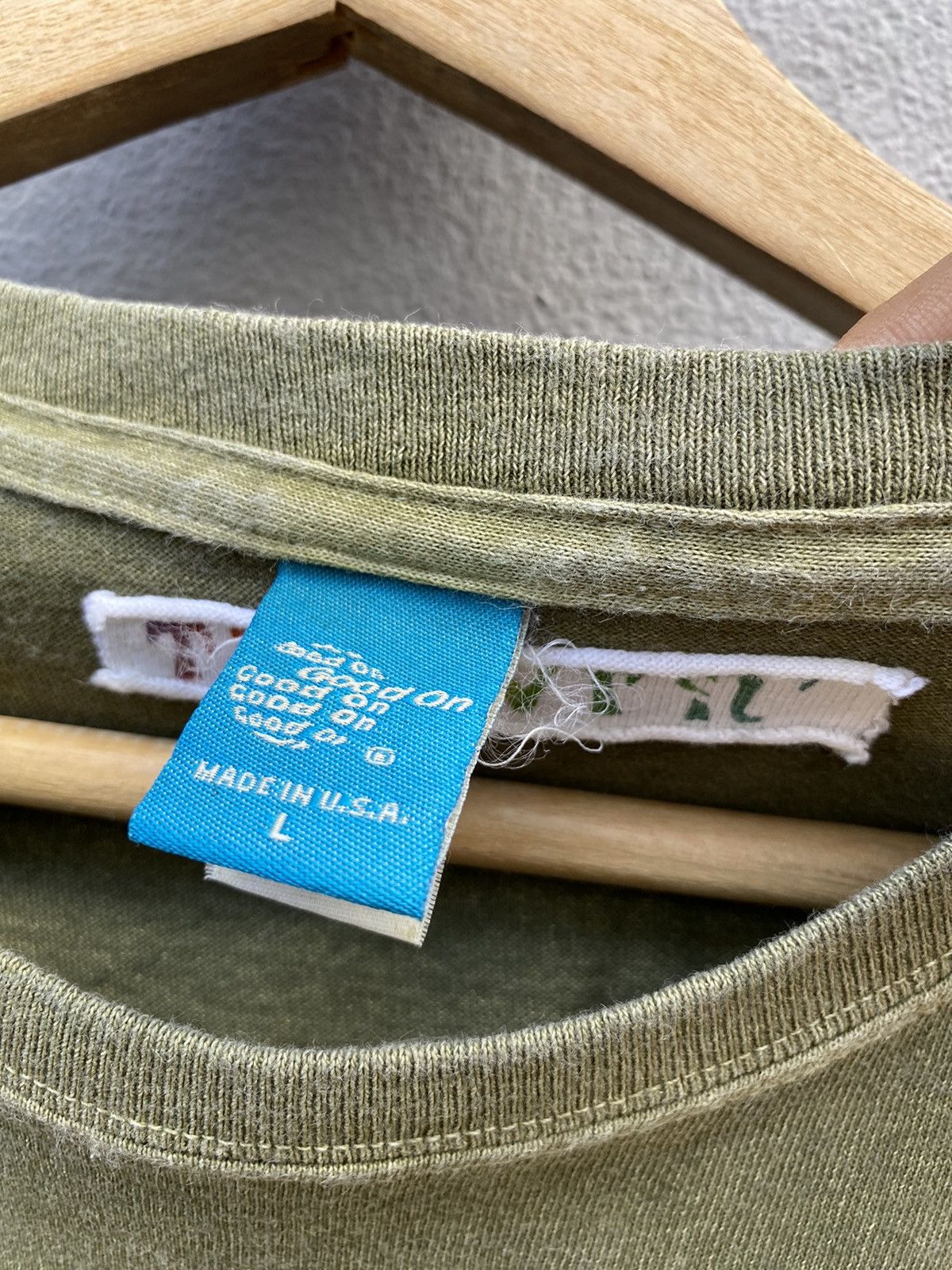 Japanese Brand × Vintage × go slow caravan Vintage GO SLOW CARAVAN x GOOD ON Collab Tee Size US L / EU 52-54 / 3 - 3 Thumbnail