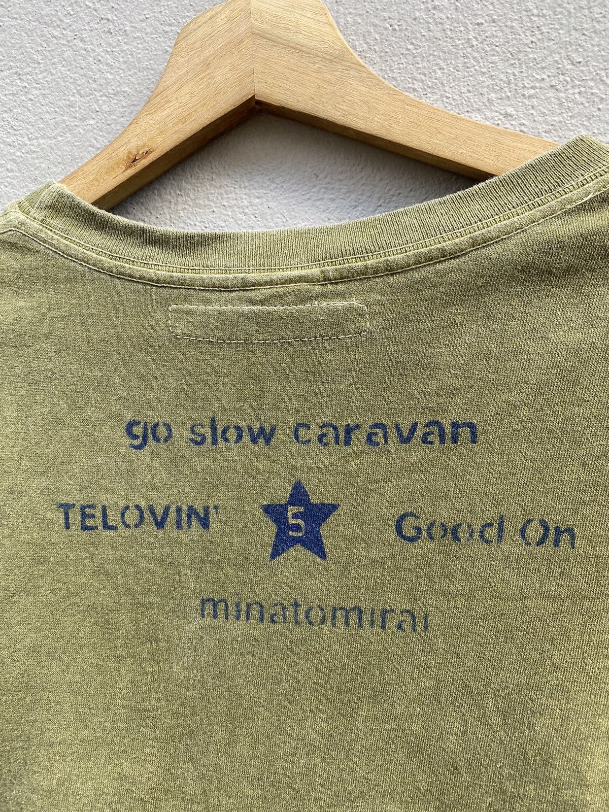 Japanese Brand × Vintage × go slow caravan Vintage GO SLOW CARAVAN x GOOD ON Collab Tee Size US L / EU 52-54 / 3 - 7 Thumbnail