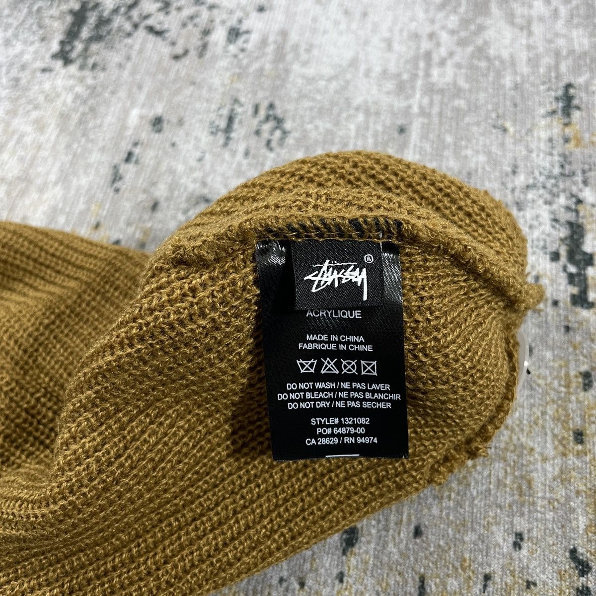 Stussy KNIT STUSSY " STOCK " BALACLAVA BROWN Size ONE SIZE - 6 Thumbnail