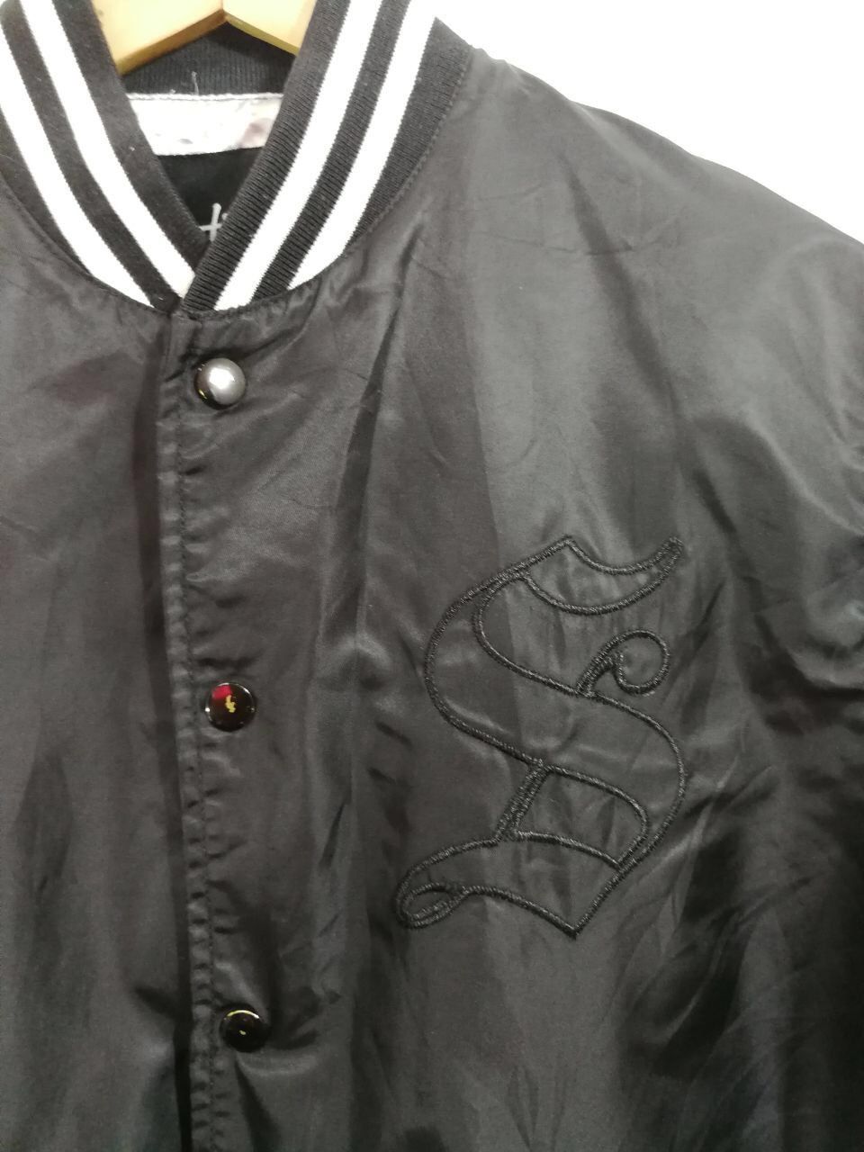 Stussy Stussy Bomber Jacket Logo Design Black Color Design Size US S / EU 44-46 / 1 - 3 Thumbnail