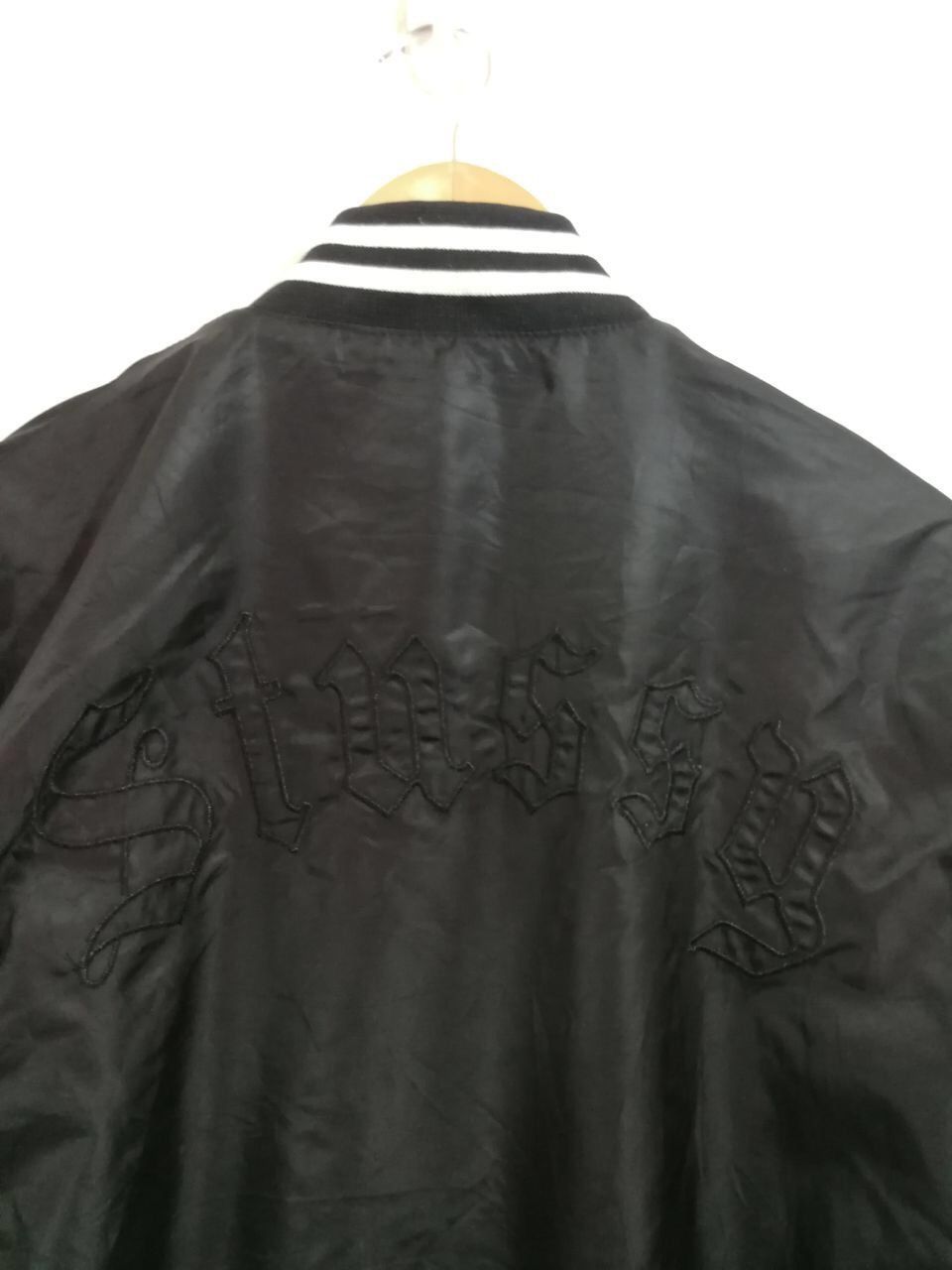 Stussy Stussy Bomber Jacket Logo Design Black Color Design Size US S / EU 44-46 / 1 - 7 Thumbnail