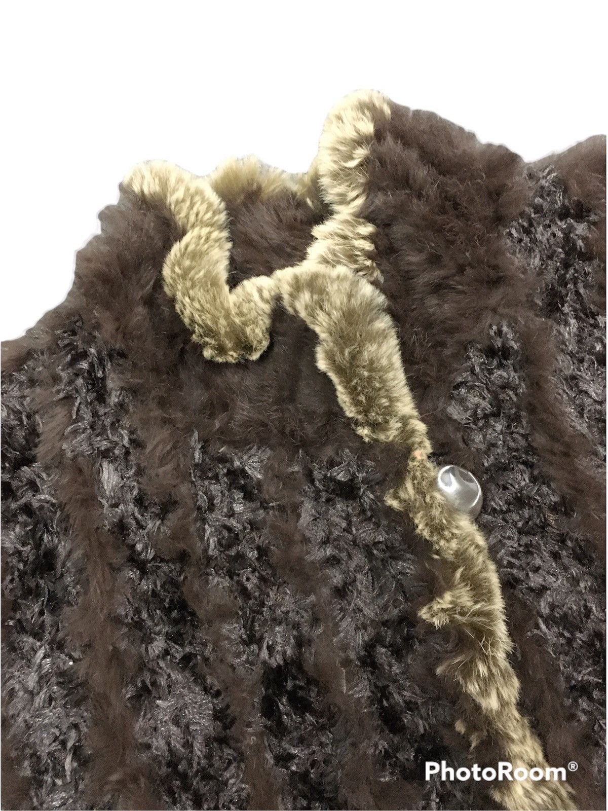 Vintage Rare🔥Japaneses Brand Cardigan/Jacket Real Fox Fur Mohair Size US M / EU 48-50 / 2 - 3 Thumbnail