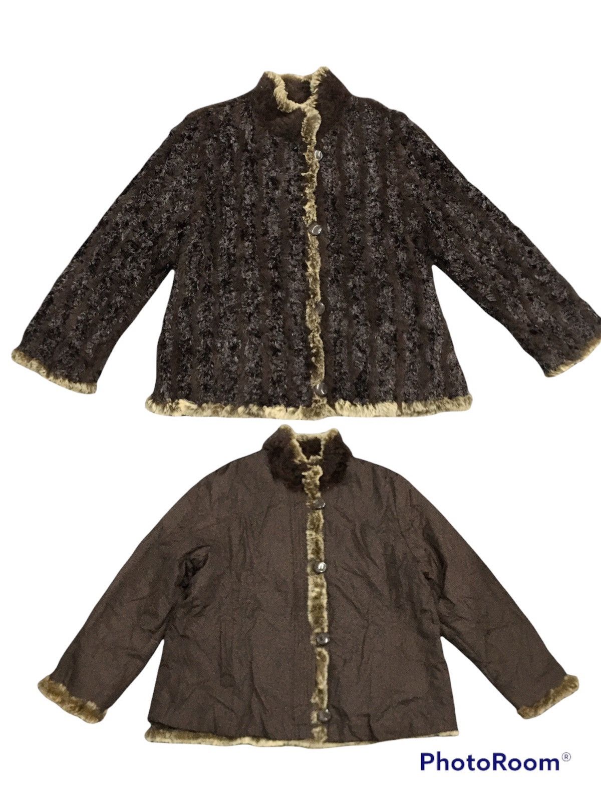 Vintage Rare🔥Japaneses Brand Cardigan/Jacket Real Fox Fur Mohair Size US M / EU 48-50 / 2 - 1 Thumbnail