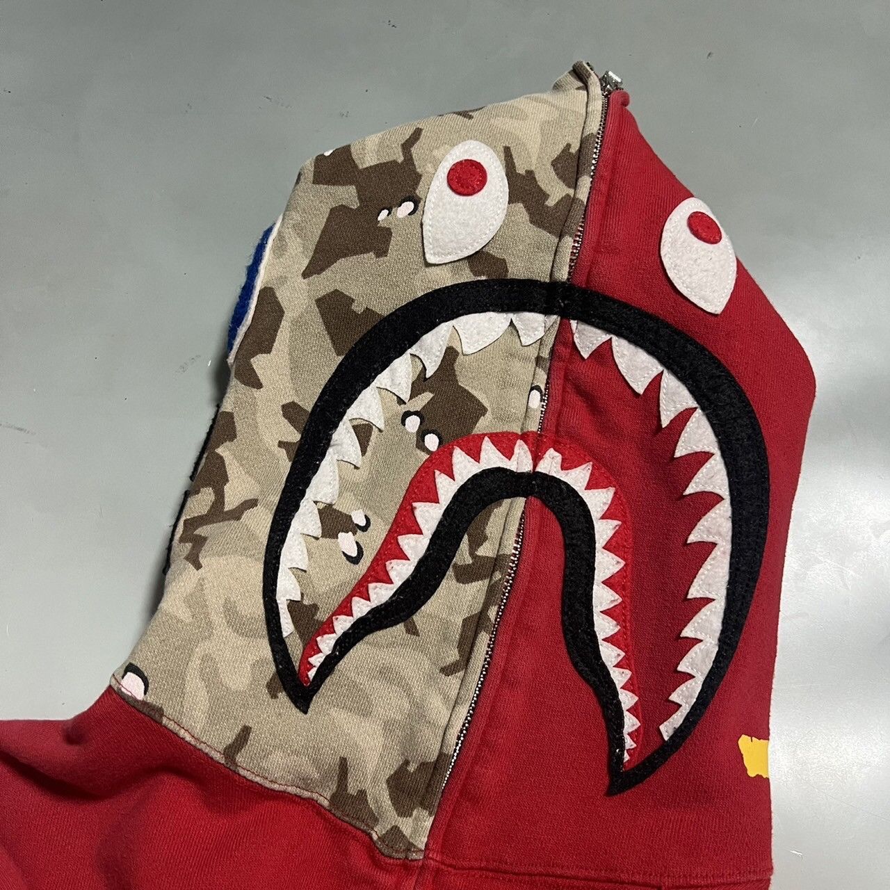Bape Bape x Stussy Shark Full Zip Hoodie Size US M / EU 48-50 / 2 - 3 Thumbnail