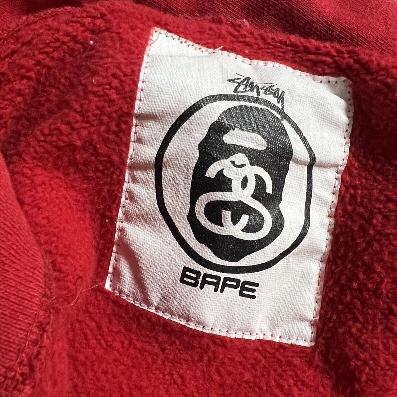 Bape Bape x Stussy Shark Full Zip Hoodie Size US M / EU 48-50 / 2 - 9 Thumbnail