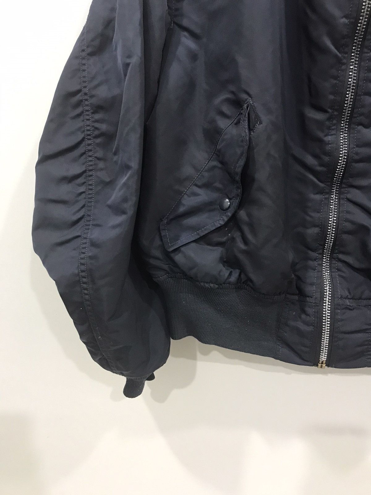 Alpha Industries Vintage 80s ALPHA IND Bomber Jacket Size US XL / EU 56 / 4 - 6 Thumbnail