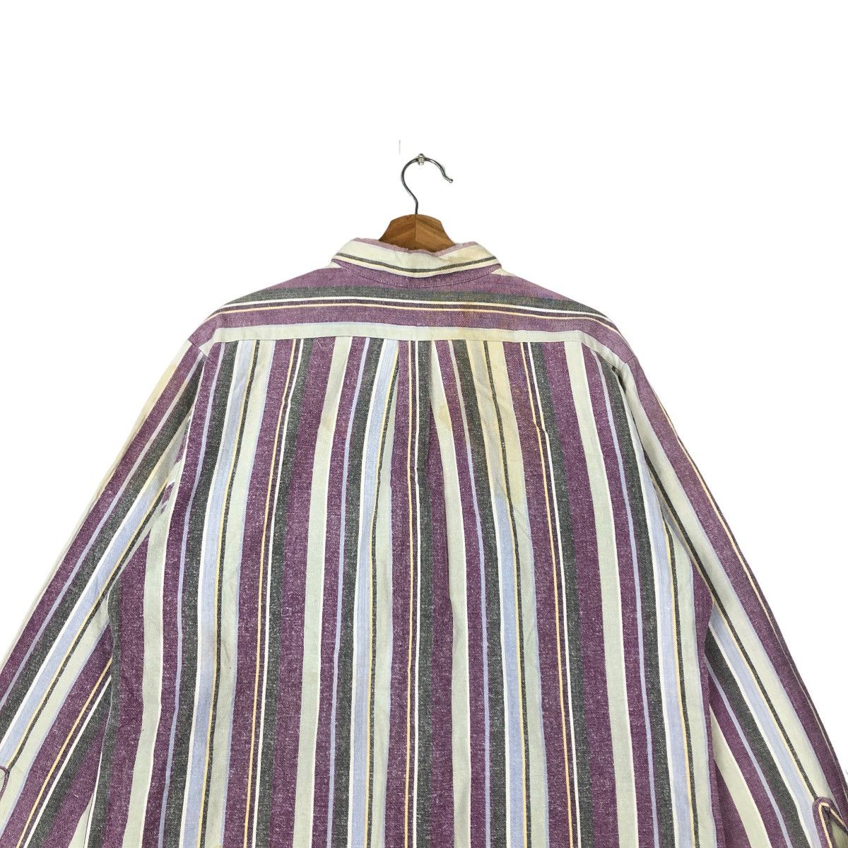 Japanese Brand VINTAGE STRIPED HIKORY CHORE JACKET JEEP MADE IN USA Size US L / EU 52-54 / 3 - 8 Thumbnail