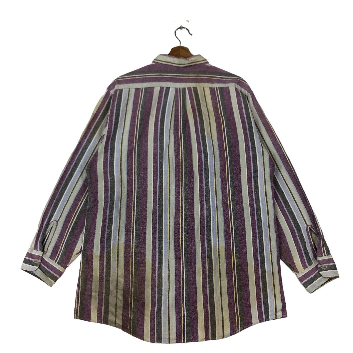 Japanese Brand VINTAGE STRIPED HIKORY CHORE JACKET JEEP MADE IN USA Size US L / EU 52-54 / 3 - 7 Thumbnail