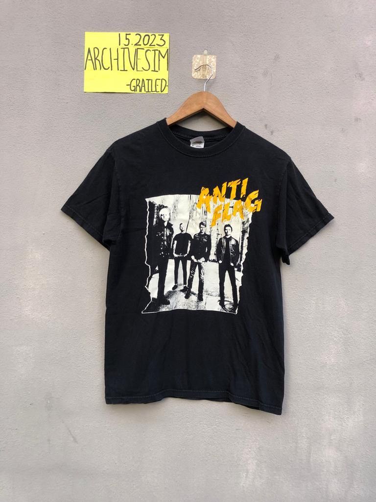 Vintage Punk Rock Band Anti Flag