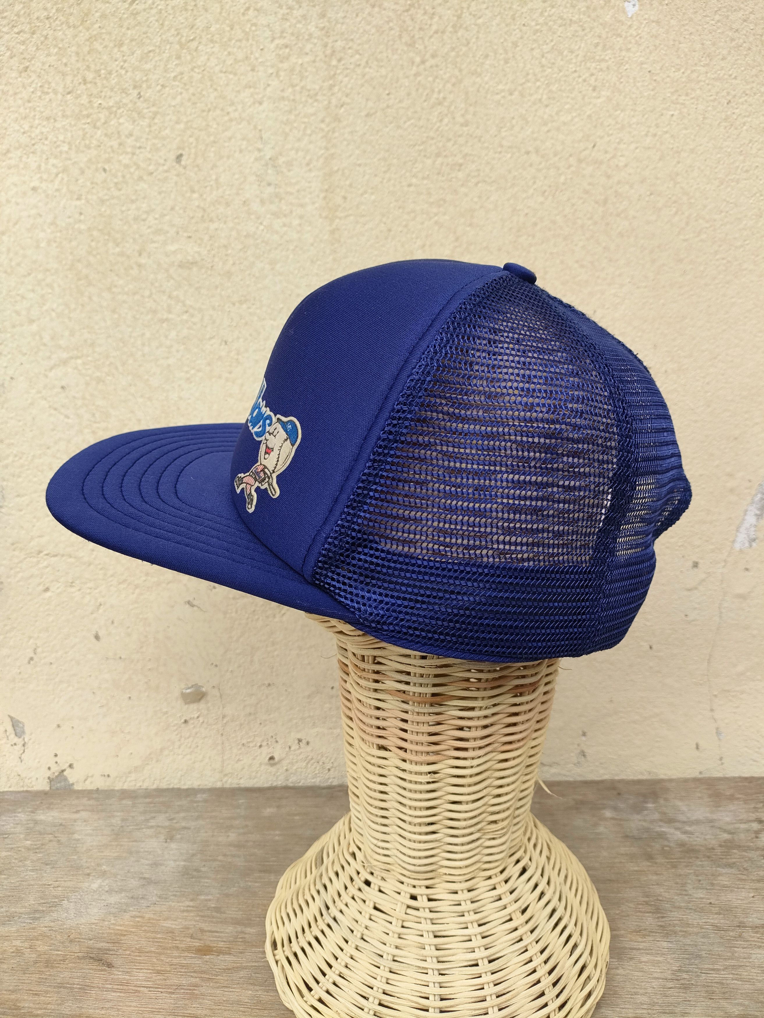 Japanese Brand × MLB × Vintage Vintage Japanese Baseball Trucker Hat Size ONE SIZE - 5 Thumbnail