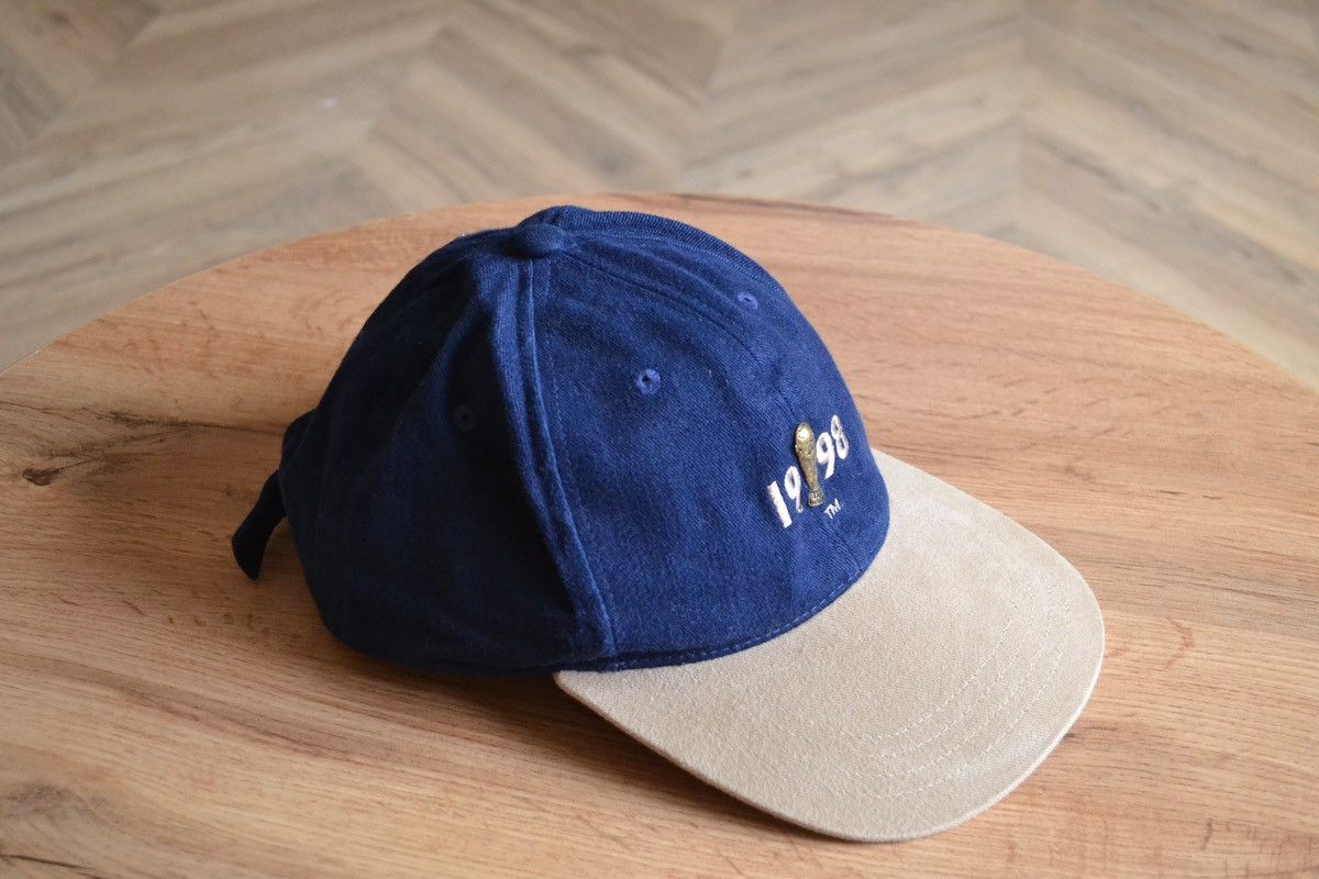 Vintage Vintage adidas World Cup 1998 France soccer cap Size ONE SIZE - 5 Thumbnail