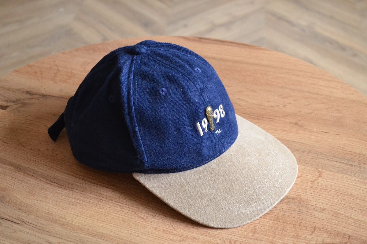 Vintage Vintage adidas World Cup 1998 France soccer cap Size ONE SIZE - 4 Thumbnail