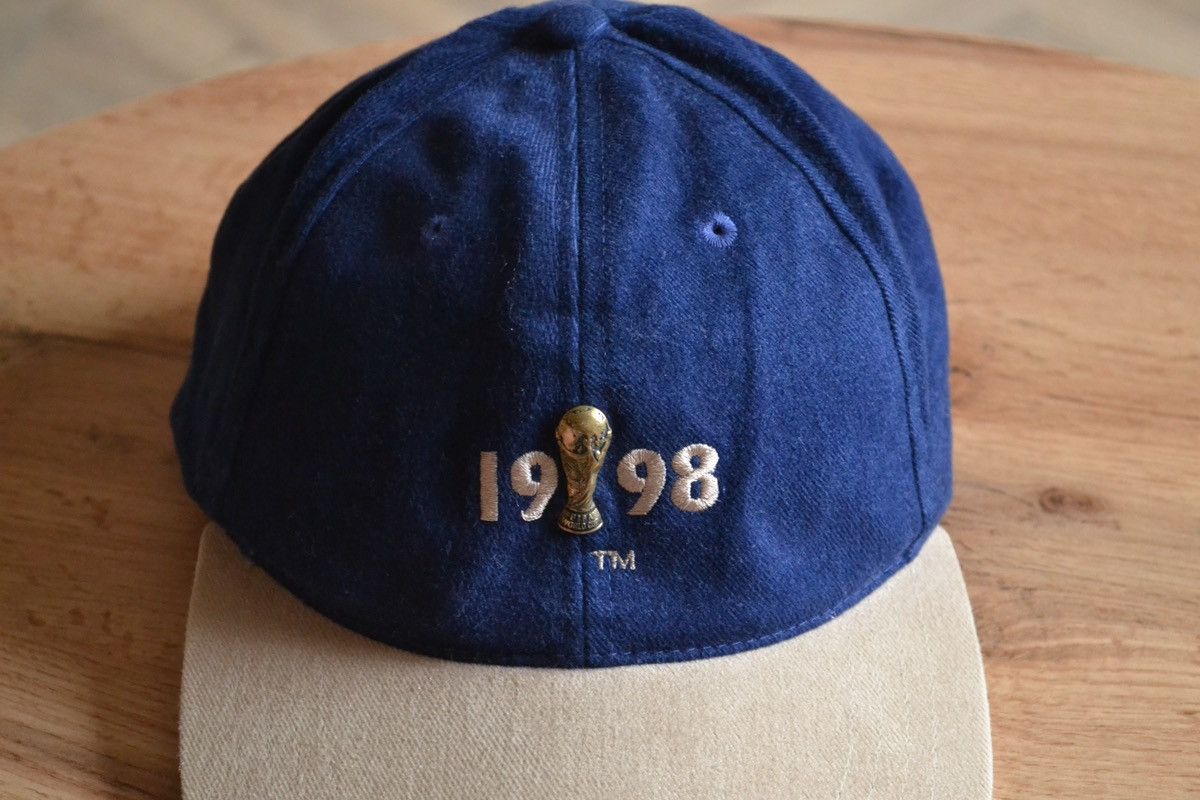 Vintage Vintage adidas World Cup 1998 France soccer cap Size ONE SIZE - 3 Thumbnail