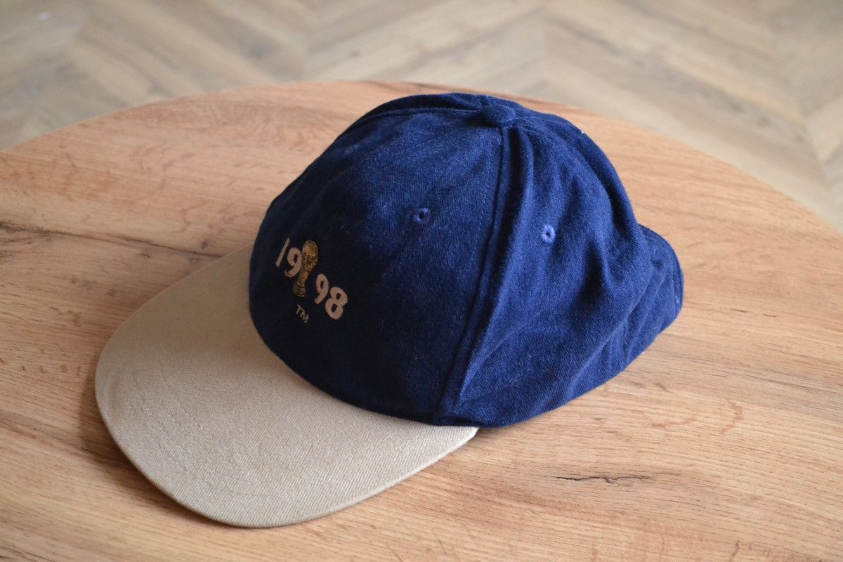 Vintage Vintage adidas World Cup 1998 France soccer cap Size ONE SIZE - 2 Thumbnail