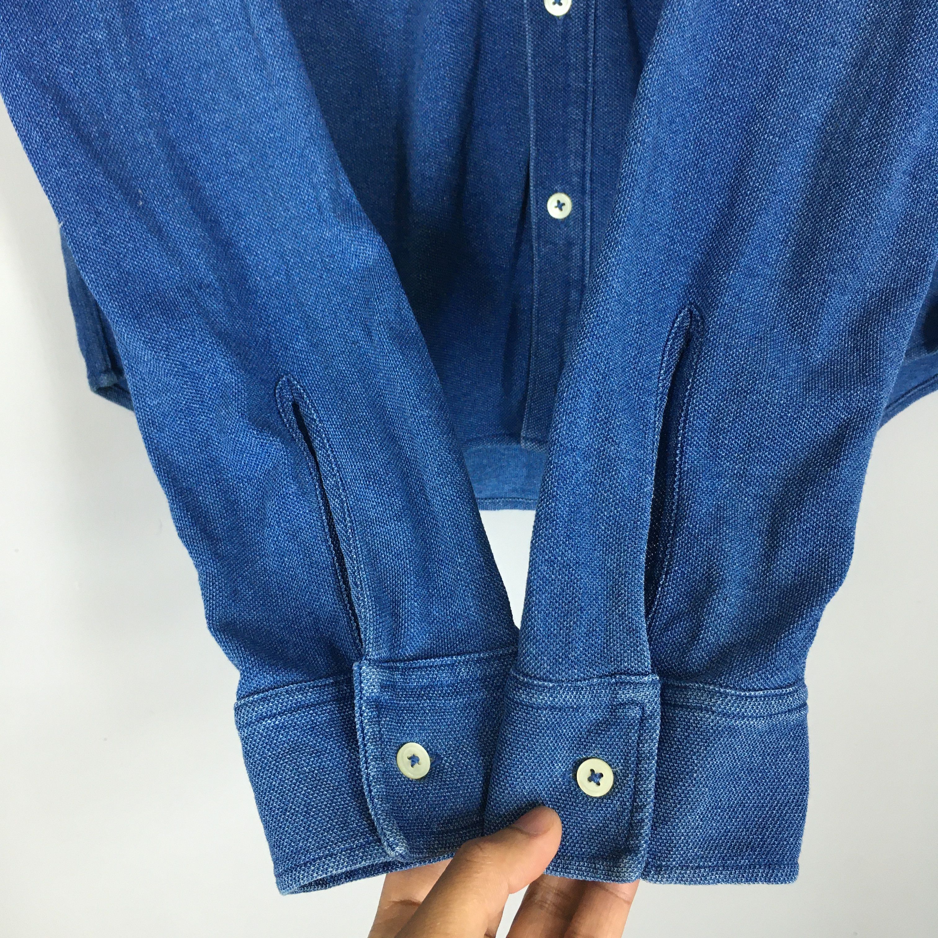 Lacoste Lacoste Blue Denim Shirt Oxfords Medium Size US M / EU 48-50 / 2 - 4 Thumbnail