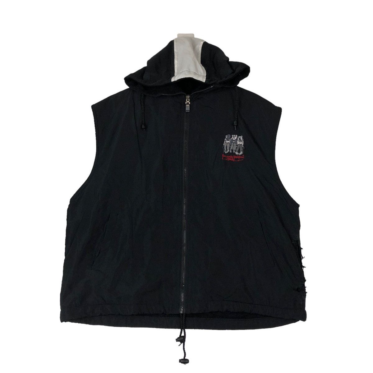 Japanese Brand VINTAGE TANK TOP HOODIE JEAN CHARLES DE CASTELBAJAC SPORT Size US M / EU 48-50 / 2 - 1 Thumbnail