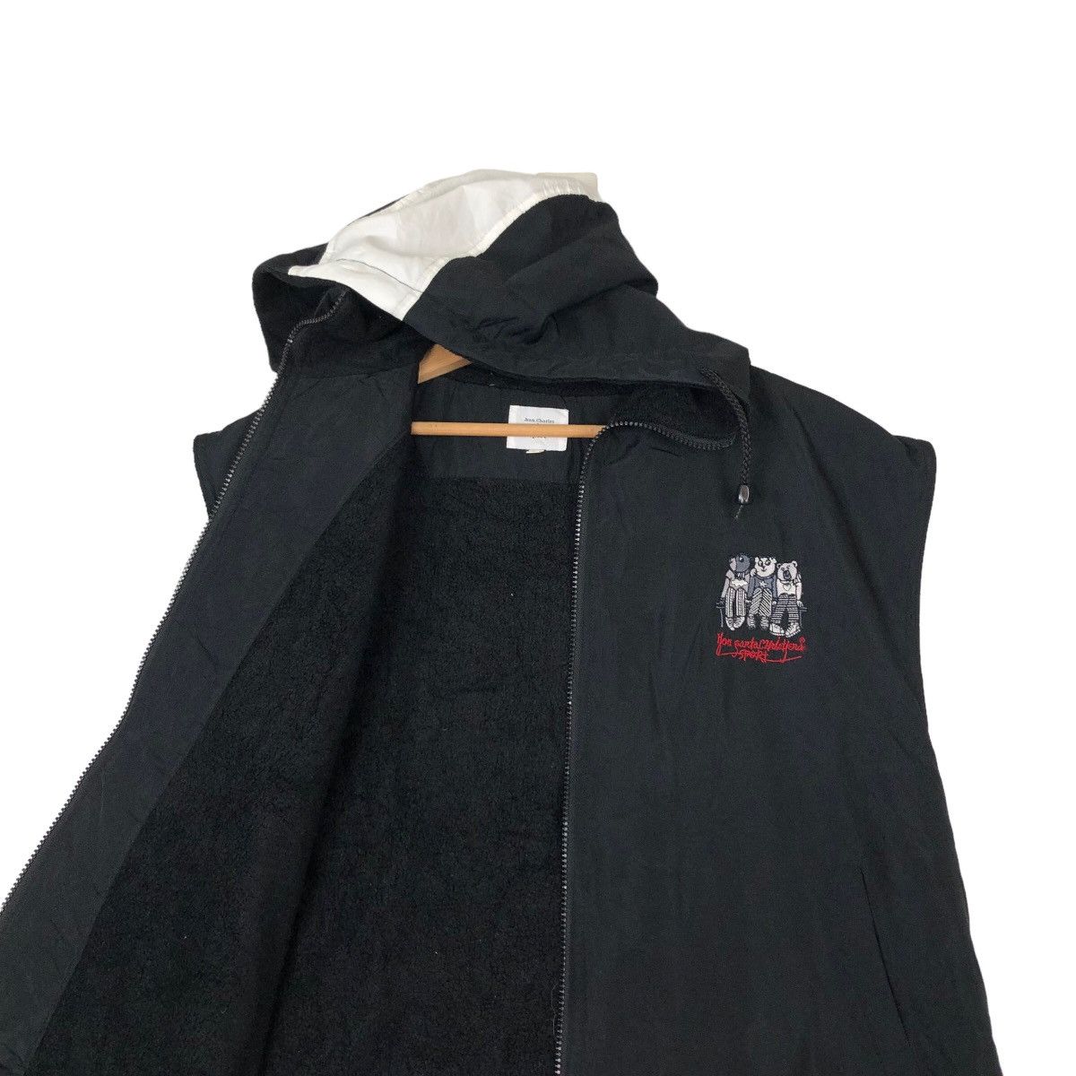 Japanese Brand VINTAGE TANK TOP HOODIE JEAN CHARLES DE CASTELBAJAC SPORT Size US M / EU 48-50 / 2 - 11 Thumbnail