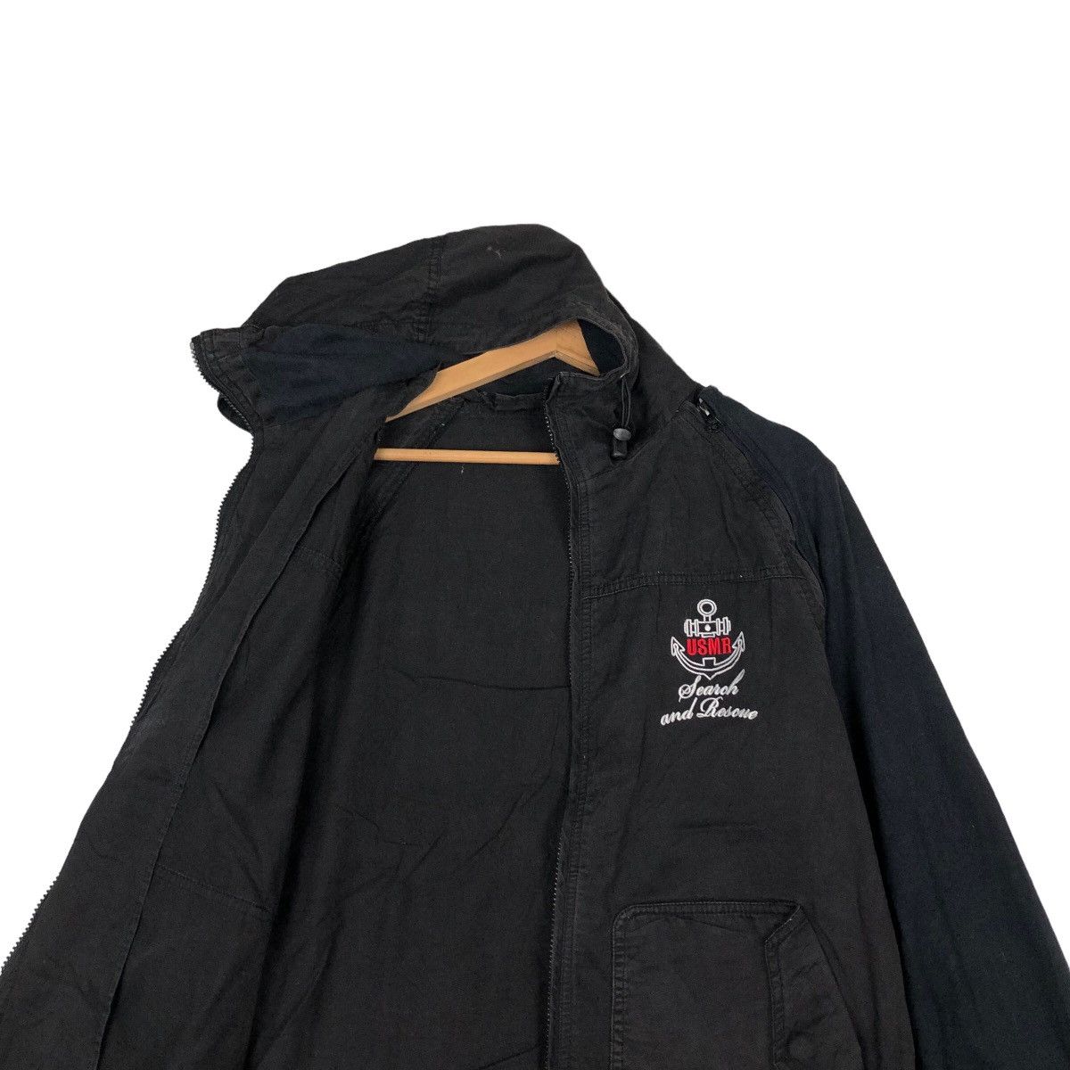 Japanese Brand VINTAGE MARINE RESCUE SURVIVAL CHORE JACKET BIG LOGO Size US XL / EU 56 / 4 - 11 Thumbnail