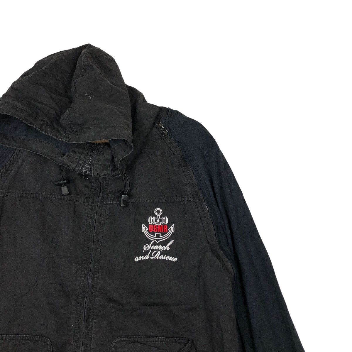 Japanese Brand VINTAGE MARINE RESCUE SURVIVAL CHORE JACKET BIG LOGO Size US XL / EU 56 / 4 - 6 Thumbnail