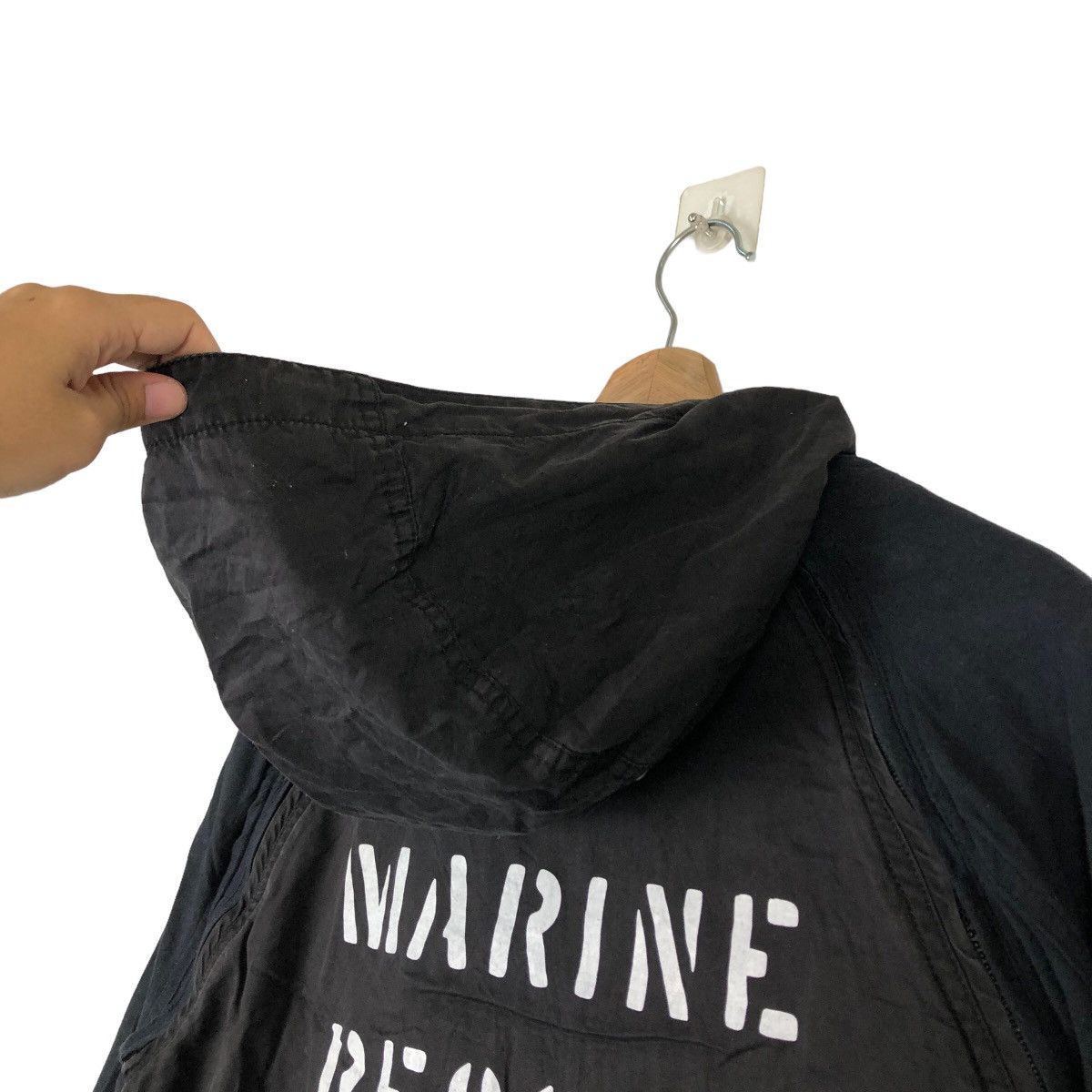 Japanese Brand VINTAGE MARINE RESCUE SURVIVAL CHORE JACKET BIG LOGO Size US XL / EU 56 / 4 - 9 Thumbnail
