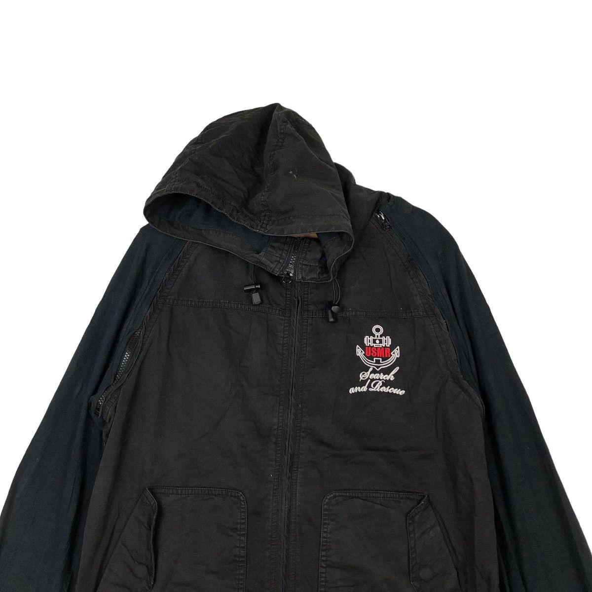 Japanese Brand VINTAGE MARINE RESCUE SURVIVAL CHORE JACKET BIG LOGO Size US XL / EU 56 / 4 - 3 Thumbnail