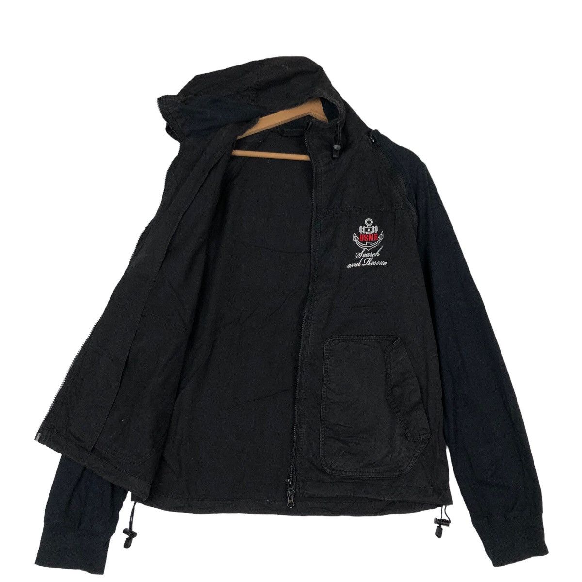 Japanese Brand VINTAGE MARINE RESCUE SURVIVAL CHORE JACKET BIG LOGO Size US XL / EU 56 / 4 - 10 Thumbnail