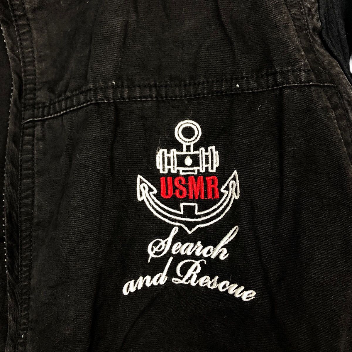 Japanese Brand VINTAGE MARINE RESCUE SURVIVAL CHORE JACKET BIG LOGO Size US XL / EU 56 / 4 - 12 Thumbnail