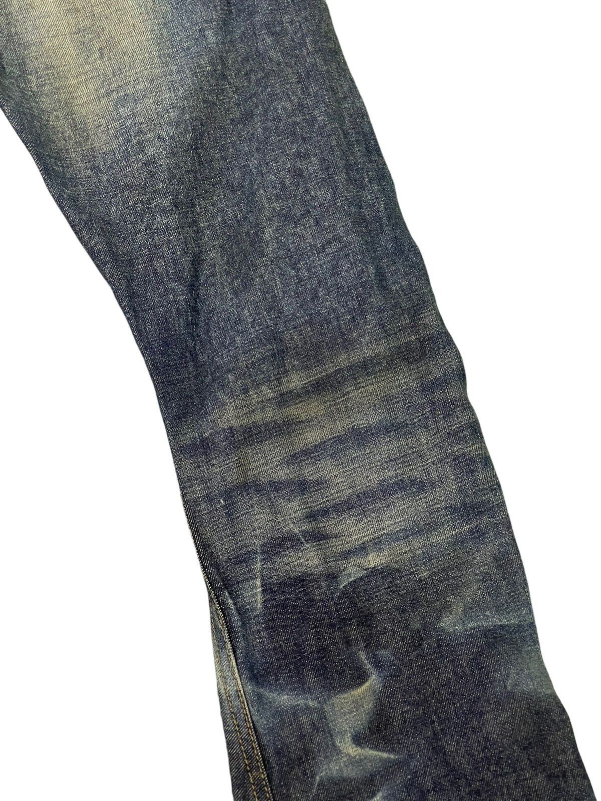 Japanese Brand Flare Jeans Fuga Japan Curv Leg Low Rise Slim Honeycomb 5🟦4 Size US 32 / EU 48 - 18 Thumbnail