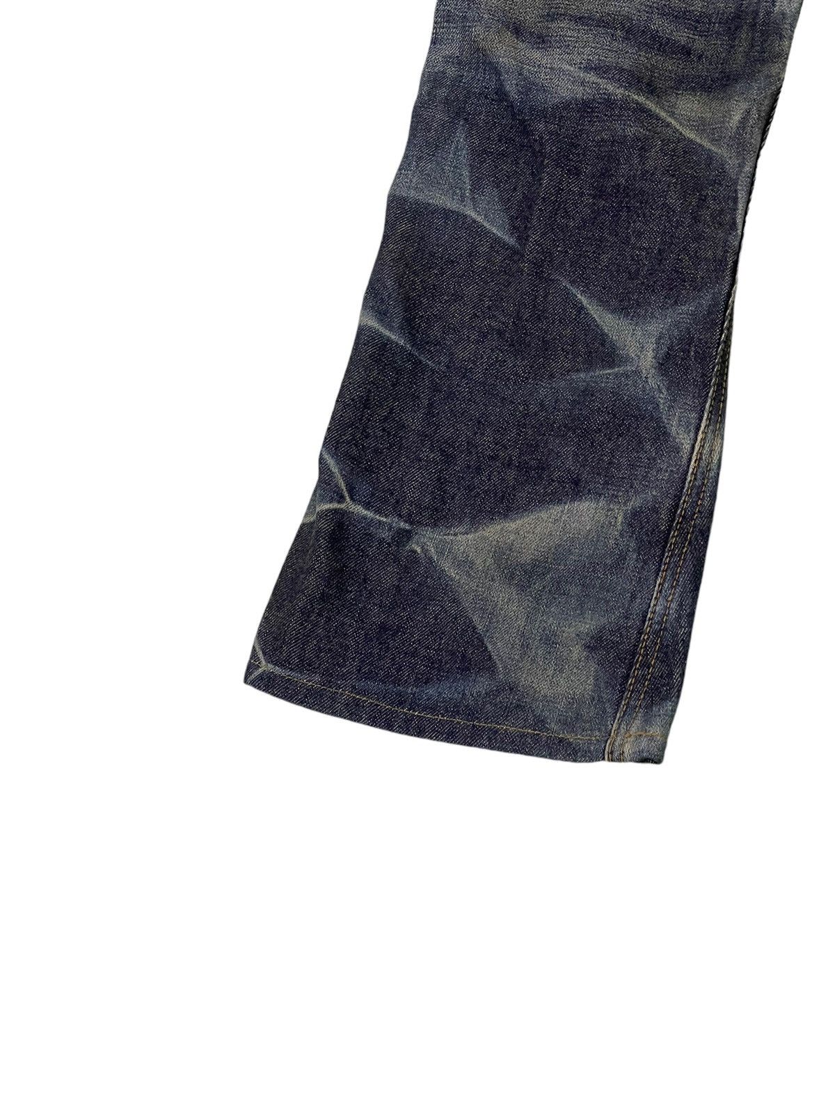Japanese Brand Flare Jeans Fuga Japan Curv Leg Low Rise Slim Honeycomb 5🟦4 Size US 32 / EU 48 - 16 Thumbnail
