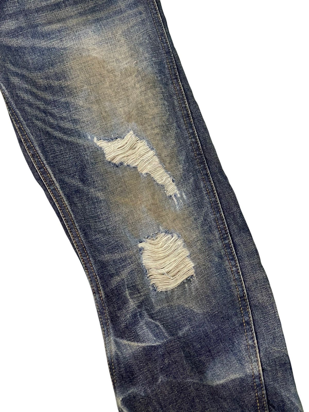 Japanese Brand Flare Jeans Fuga Japan Curv Leg Low Rise Slim Honeycomb 5🟦4 Size US 32 / EU 48 - 7 Thumbnail