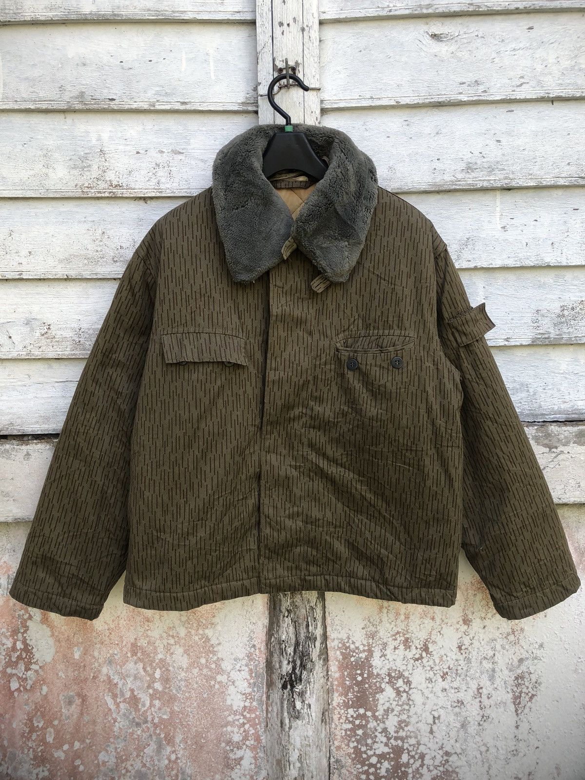 Other Vintage East German Army K48 Field Jacket Rain Camo Size US M / EU 48-50 / 2 - 2 Thumbnail
