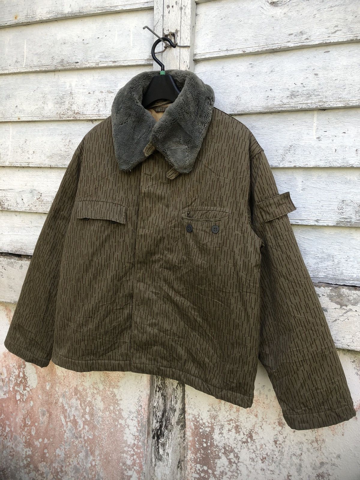 Other Vintage East German Army K48 Field Jacket Rain Camo Size US M / EU 48-50 / 2 - 3 Thumbnail