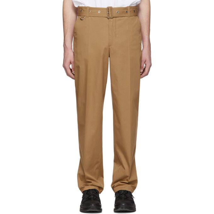 Brown Belted Trousers