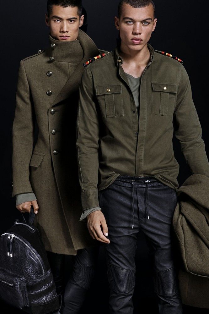 Balmain RARE !! Military Shirt Size US XS / EU 42 / 0 - 1 Thumbnail