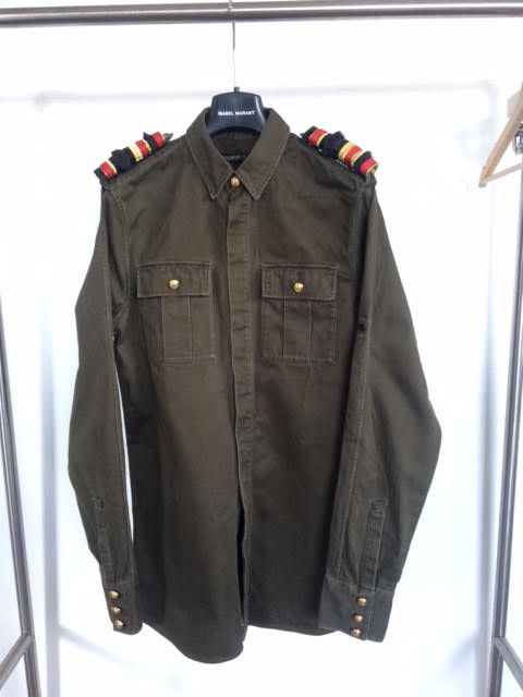 Balmain RARE !! Military Shirt Size US XS / EU 42 / 0 - 2 Thumbnail