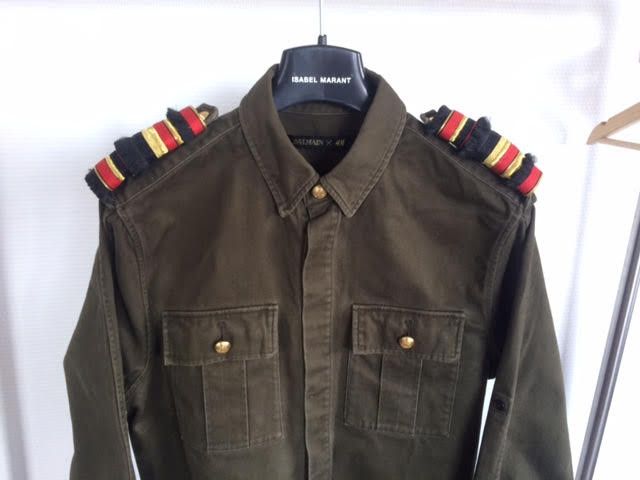 Balmain RARE !! Military Shirt Size US XS / EU 42 / 0 - 3 Thumbnail