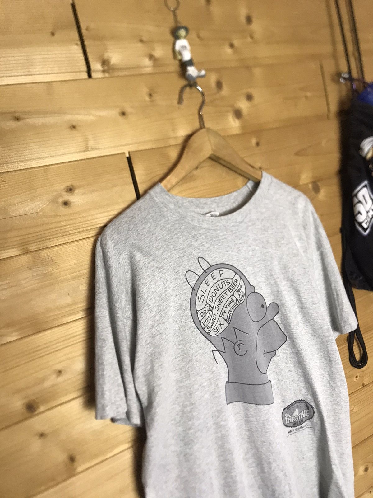 Vintage Vintage 90s The Simpson’s Homer single stitch tee Size US L / EU 52-54 / 3 - 2 Thumbnail