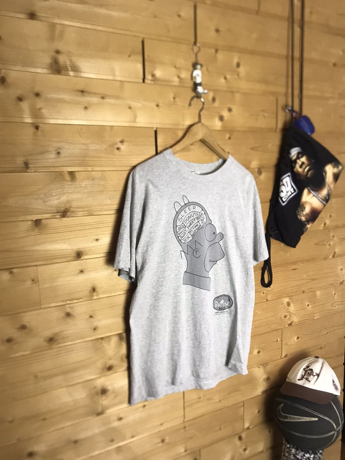Vintage Vintage 90s The Simpson’s Homer single stitch tee Size US L / EU 52-54 / 3 - 1 Thumbnail