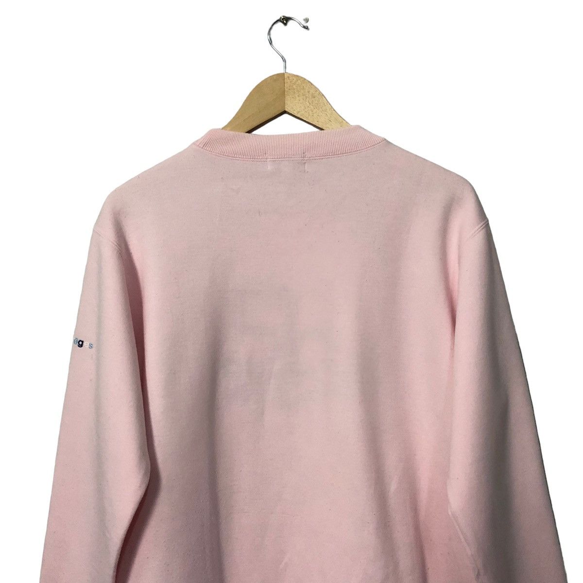 Andre Courreges Vintage Courreges Crewneck Embroidery Big Logo Sweatshirt Size L / US 10 / IT 46 - 8 Thumbnail