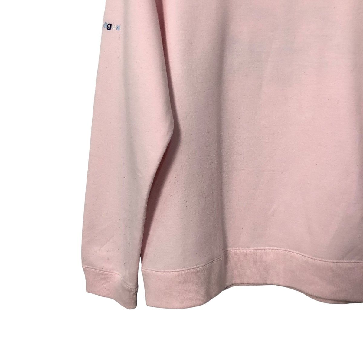 Andre Courreges Vintage Courreges Crewneck Embroidery Big Logo Sweatshirt Size L / US 10 / IT 46 - 7 Thumbnail