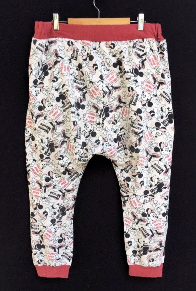 Disney × Japanese Brand 🔥Disney Minnie Mouse Sweatpants Size US 30 / EU 46 - 4 Thumbnail