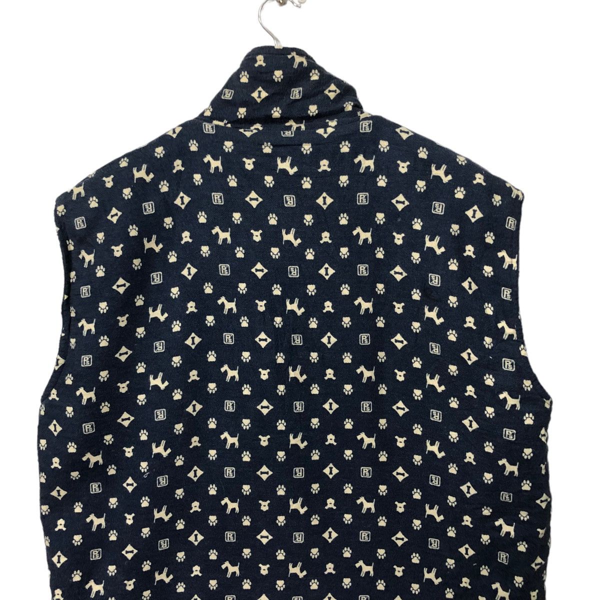 PERSON'S Vintage Persons Reversible Full Print Zipper Ups Vest Size US XL / EU 56 / 4 - 6 Thumbnail